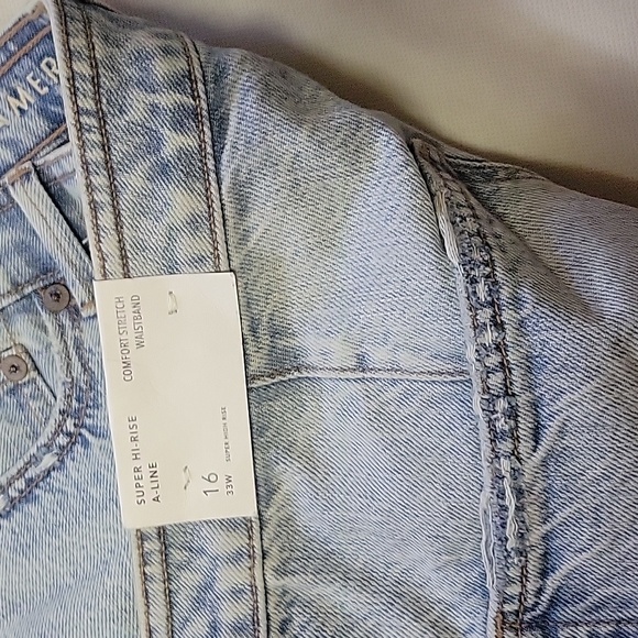 American eagle skirt a-line high rise demin - Picture 6 of 6